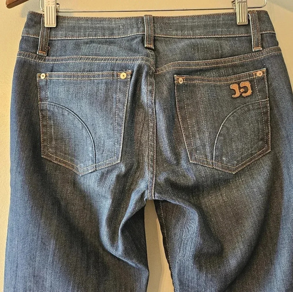 Joe's Jeans Anthropologie Honey Fit Low Rise Dark Denim Hale Wash Bootcut Sz 26. - Picture 14 of 16